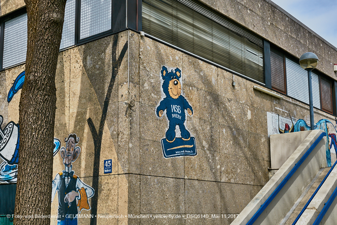 11.05.2017 - Abrissbaustelle Quiddezentrum in Neuperlach